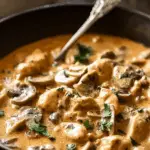 Chicken Stroganoff with Mushrooms