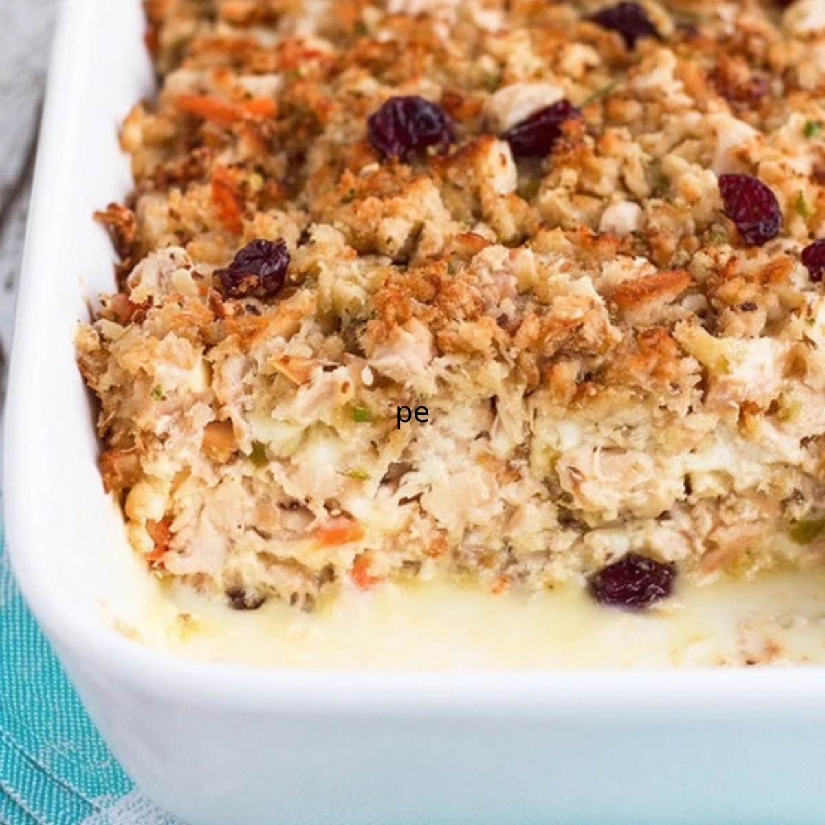 Creamy Turkey Casserole Recipe