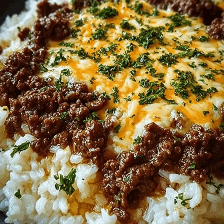 Garlic Butter Beef and Rice