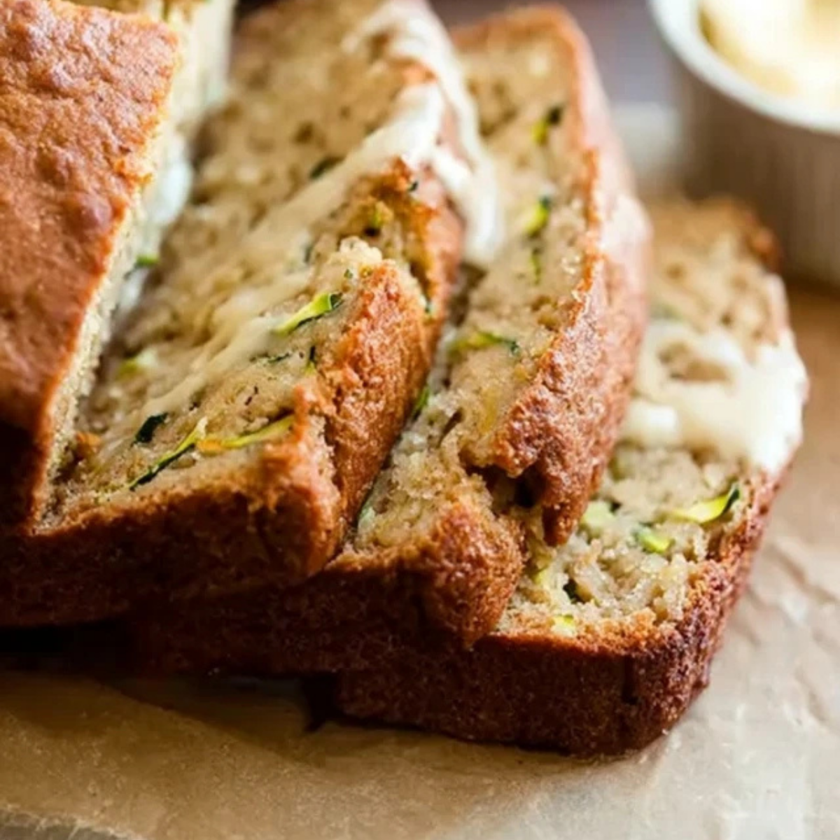 Greek Yogurt Zucchini Bread