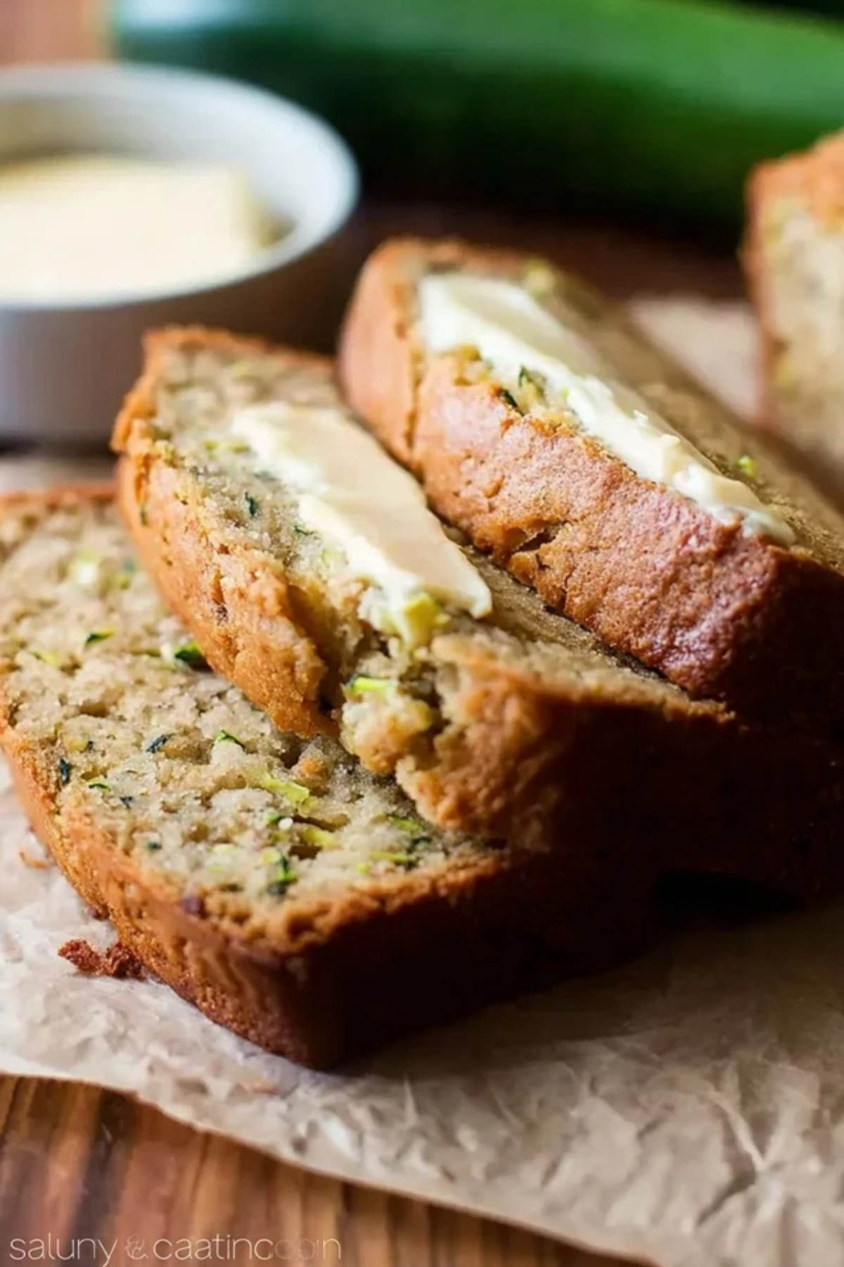 Greek Yogurt Zucchini Bread