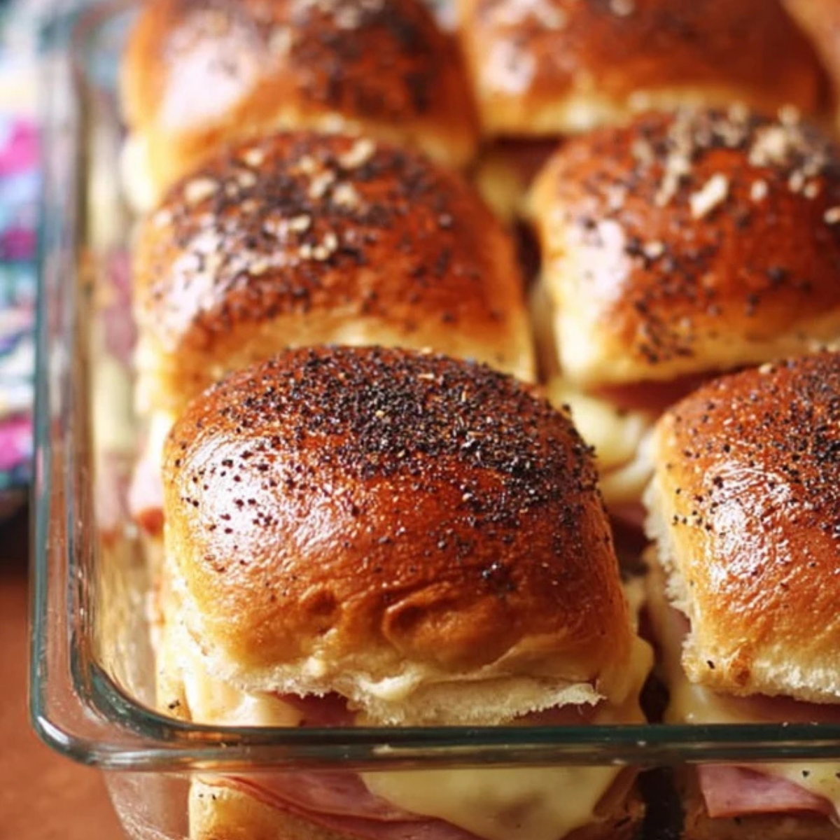 Ham and Havarti Cheese Sliders