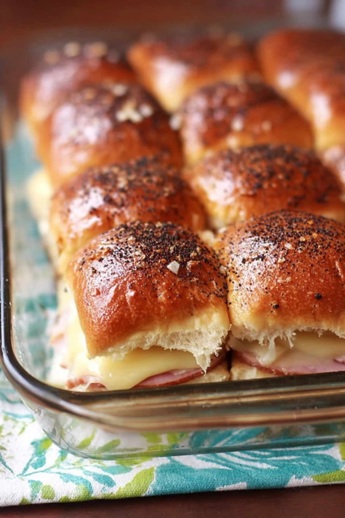 Ham and Havarti Cheese Sliders