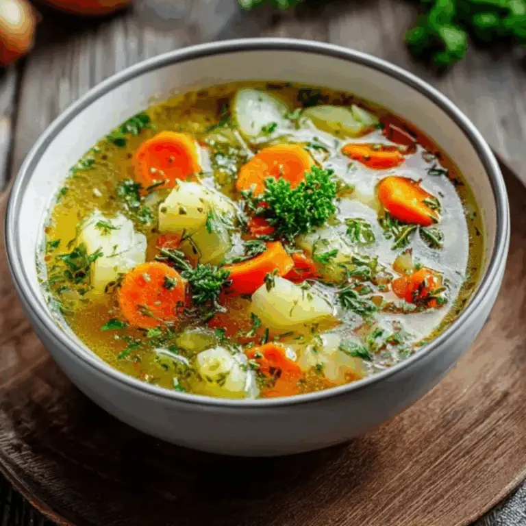 Healing Vegetable Soup