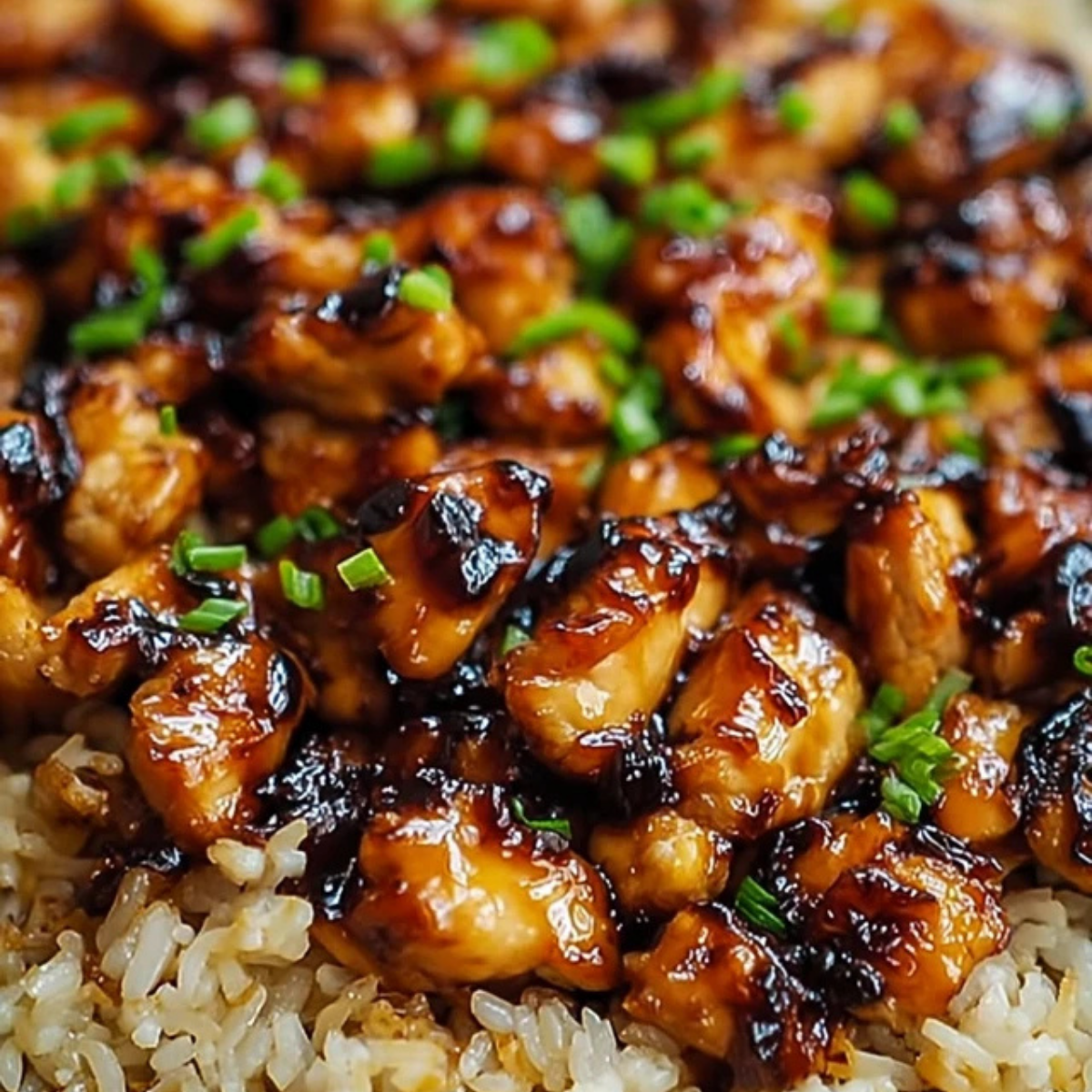 Honey BBQ Chicken Rice
