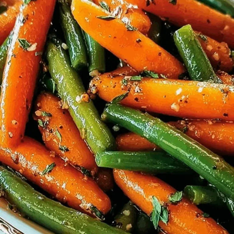 Honey Glazed Carrots & Green Beans