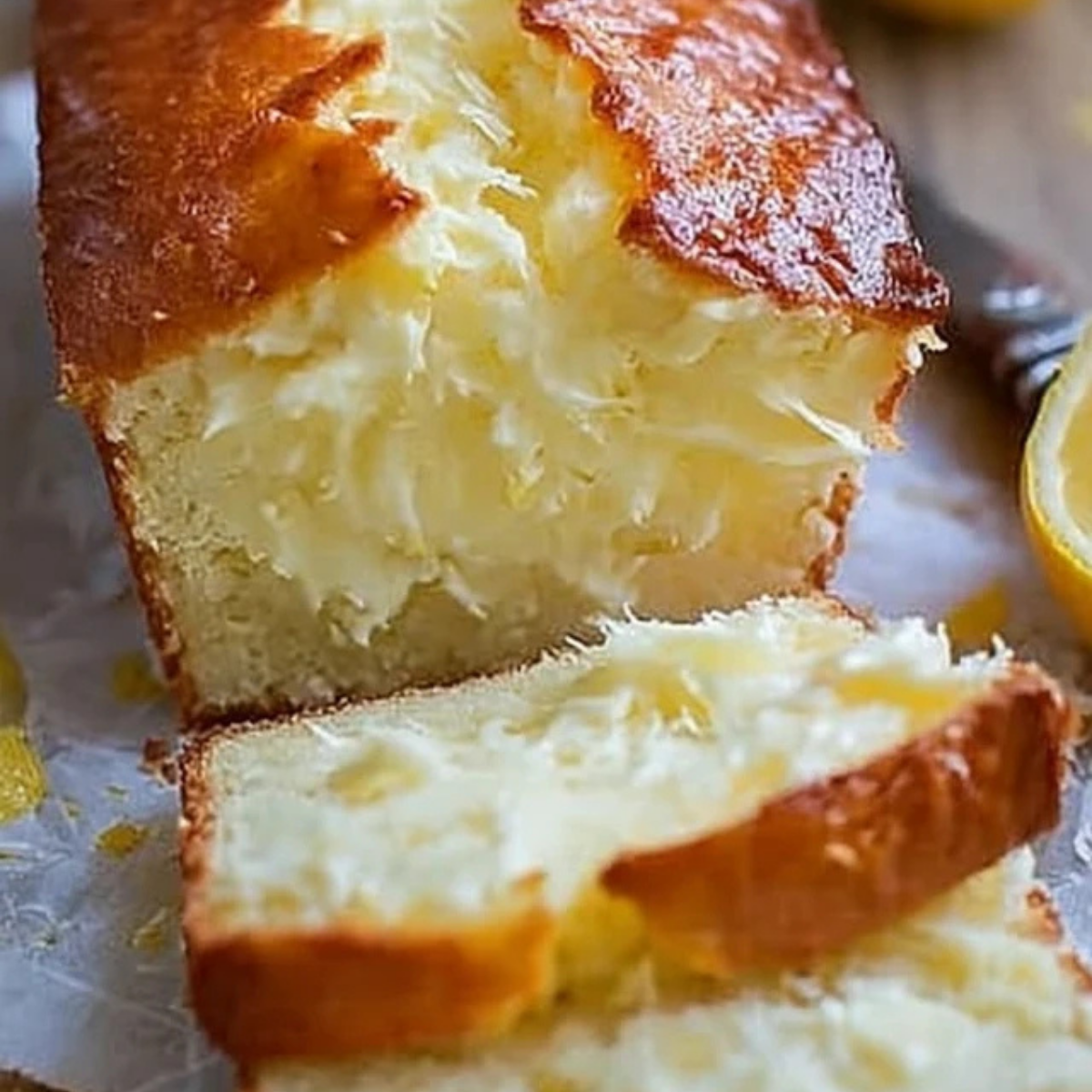 Lemon Cream Cheese Bread