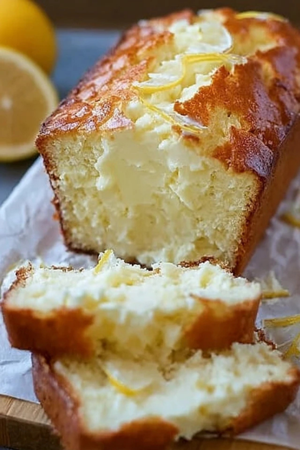 Lemon Cream Cheese Bread