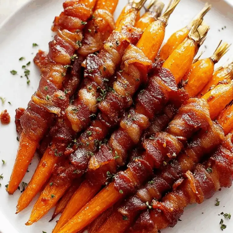 Maple Bacon Carrots