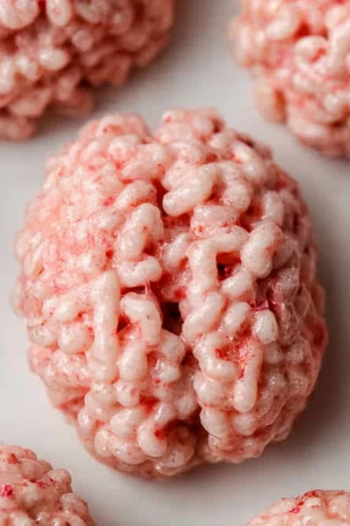 Marshmallow Rice Bubbles Halloween Brains
