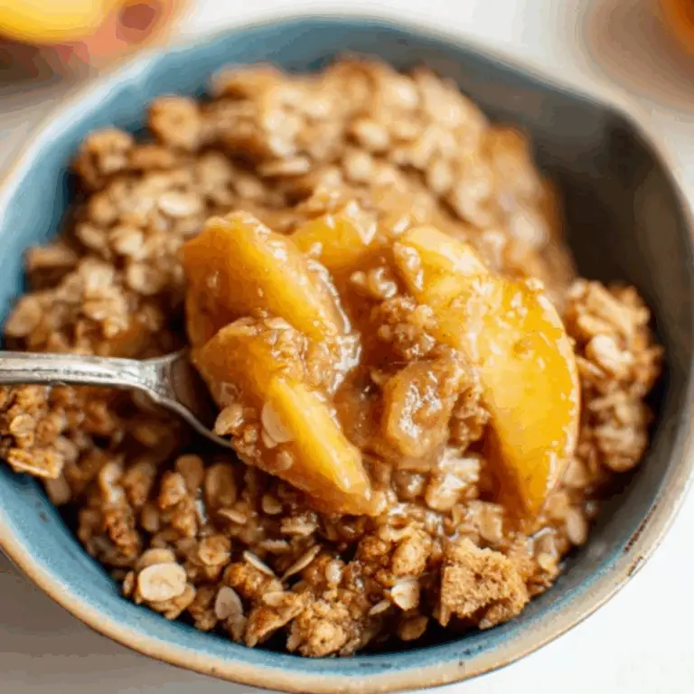 Peach Crisp Recipe