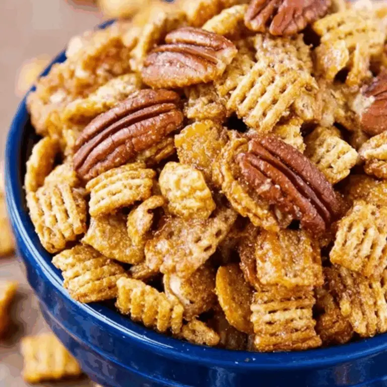 Praline Crunch Crispix Pecan