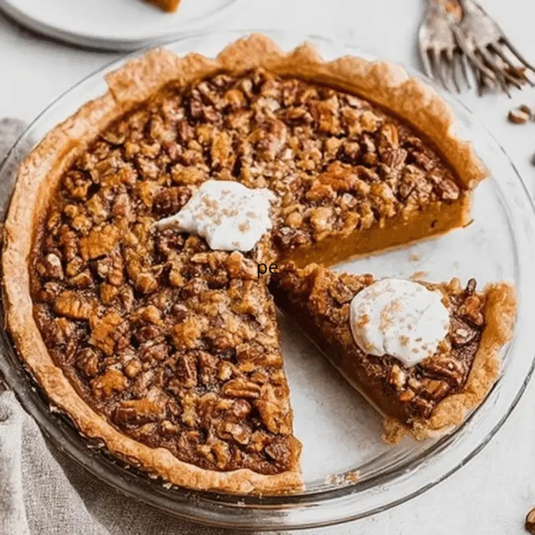 Praline Pumpkin Pie