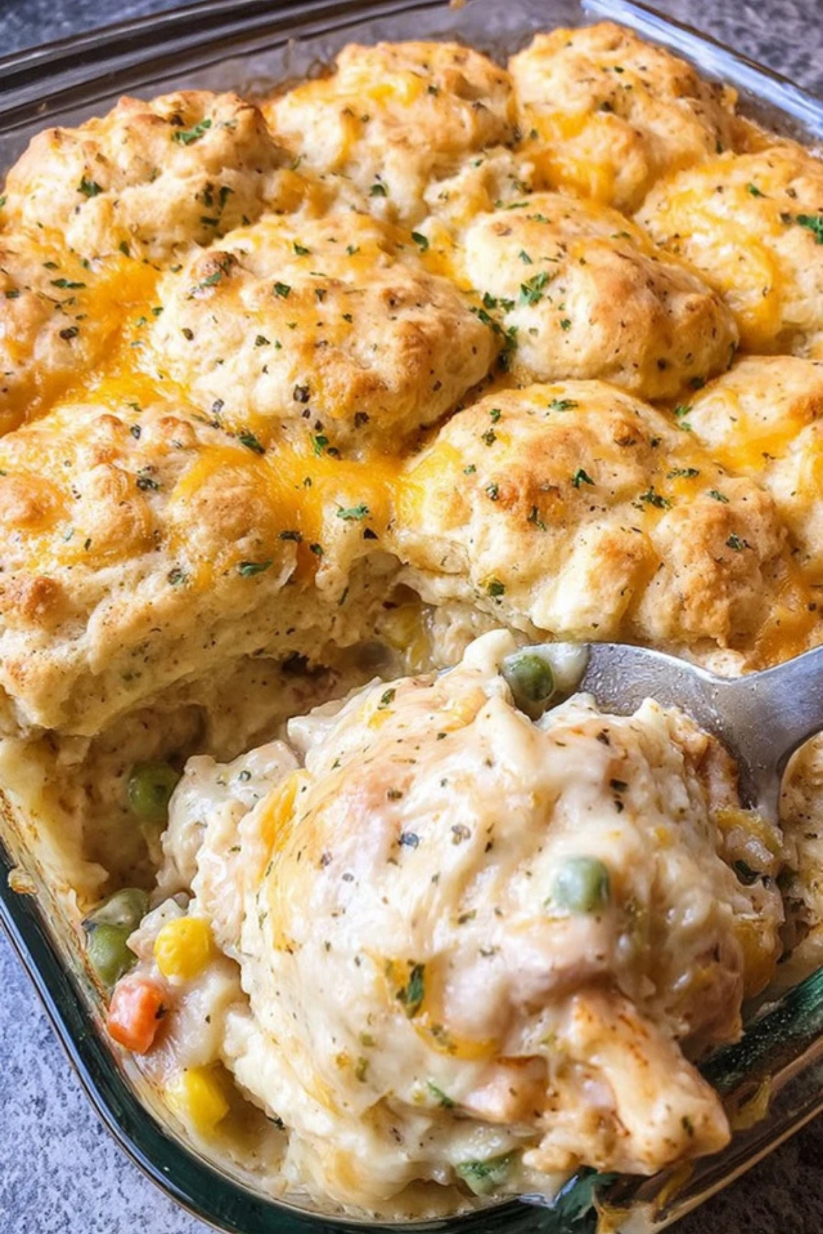 Red Lobster Biscuit Chicken Casserole