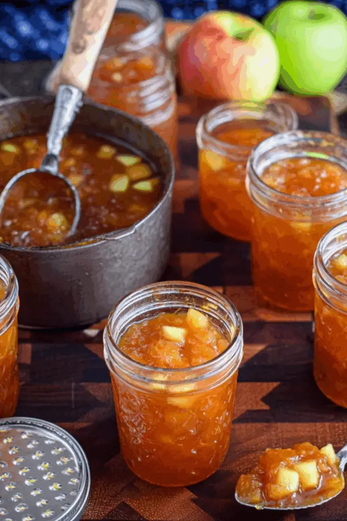 Salted Caramel Apple Pie JamButter