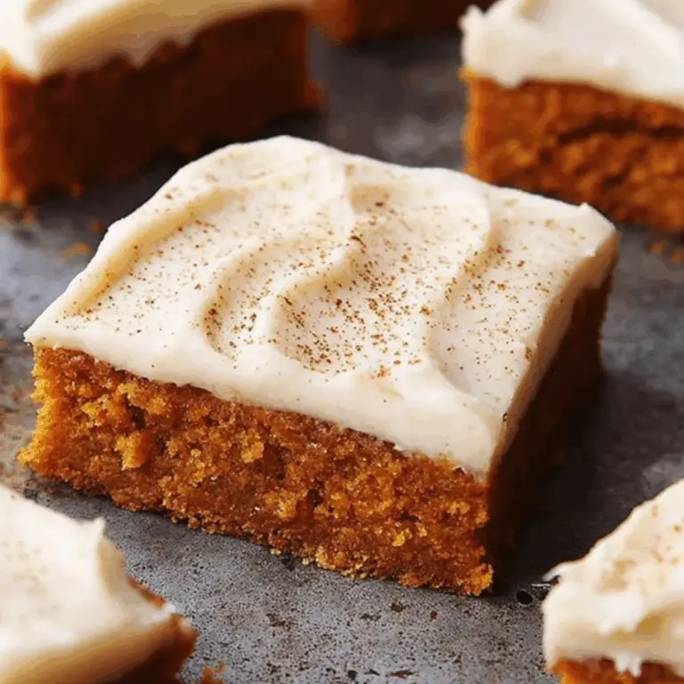 Sheet Pan Libby’s Pumpkin Bars
