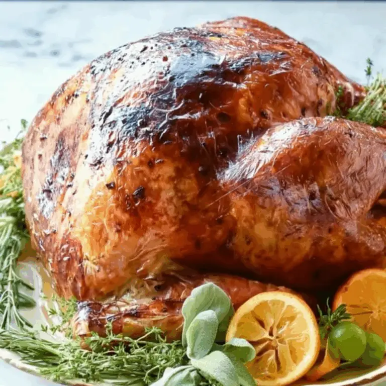 Super Juicy Turkey Baked In Cheesecloth