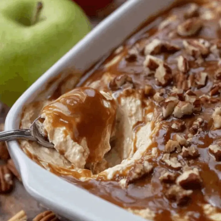 caramel apple cheesecake dip