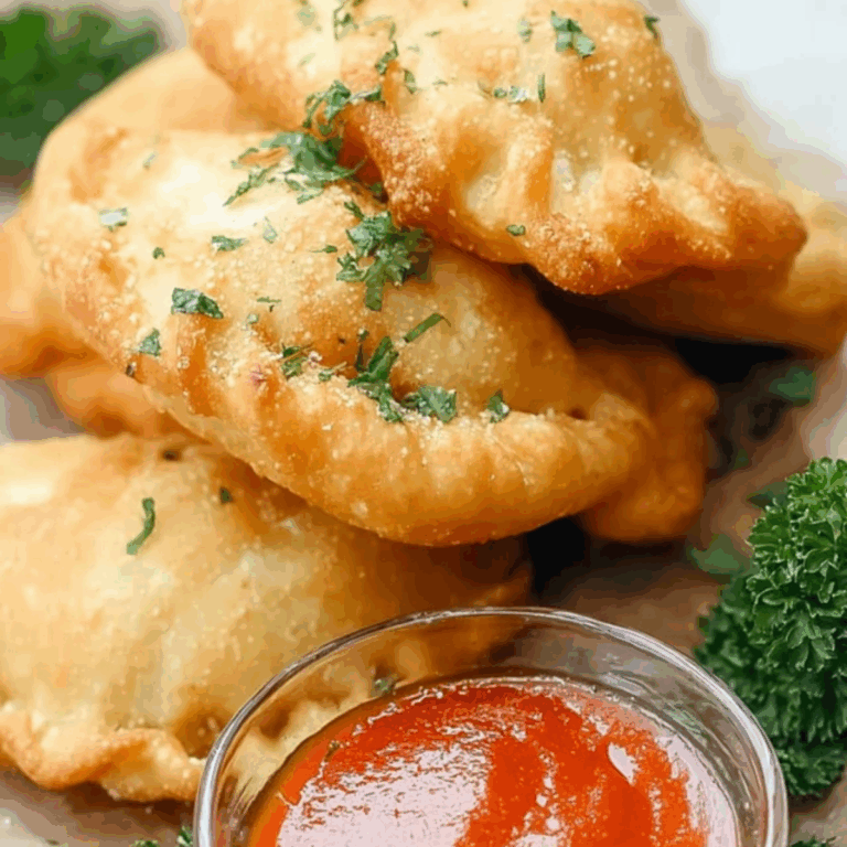 chicken alfredo air fryer calzones