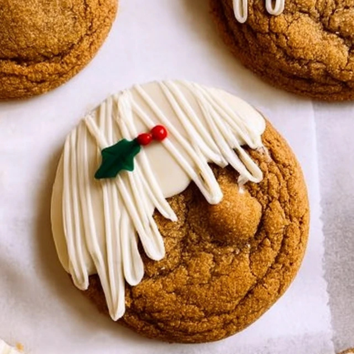 Chewy Maple Cinnamon Cookies with White Chocolate