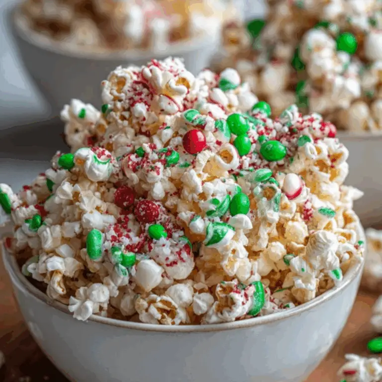 Christmas Popcorn Candy