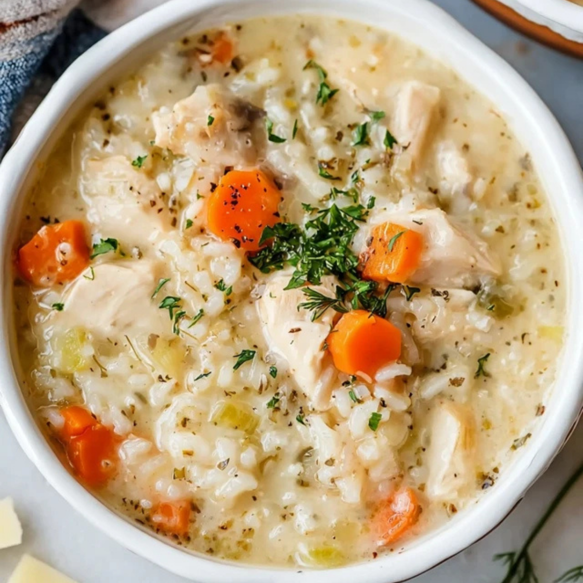 Creamy Chicken and Rice Soup: A Comforting, Hearty Dish for Every ...