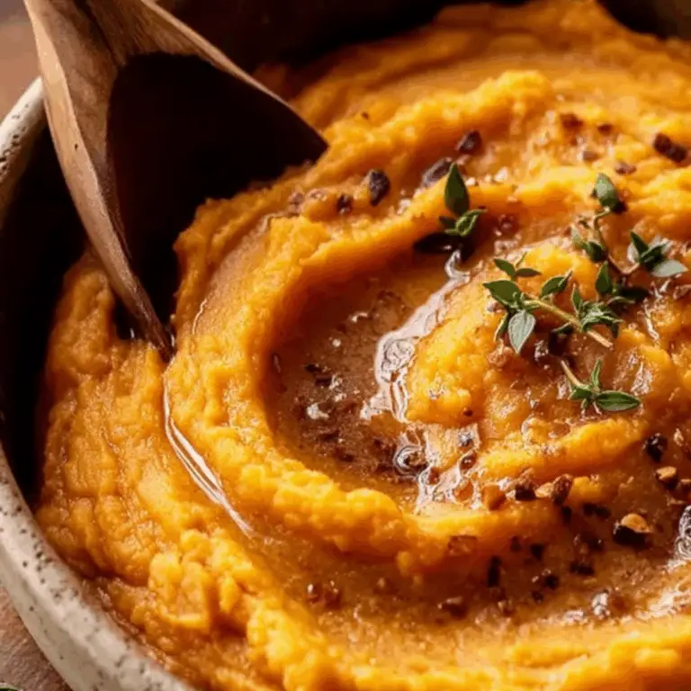 Creamy Sweet Potato Mash with Nutty Brown Butter