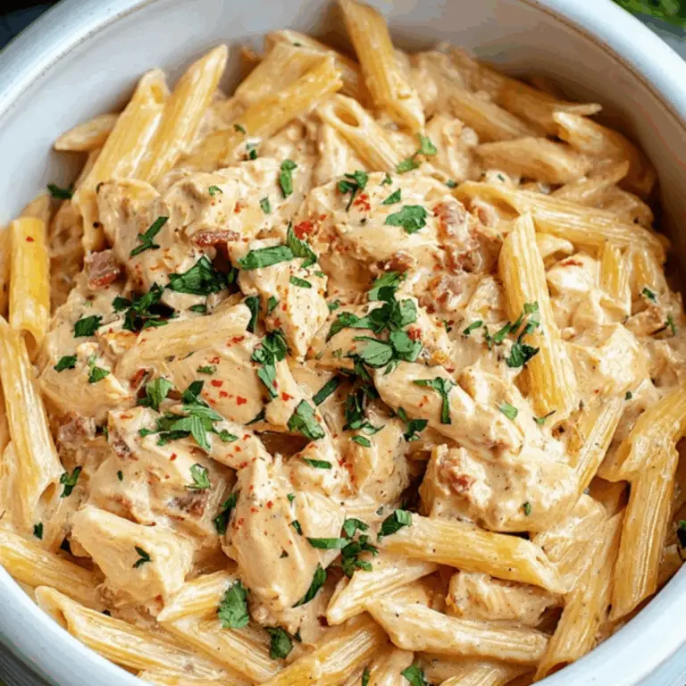 Crock Pot Creamy Cajun Chicken Pasta