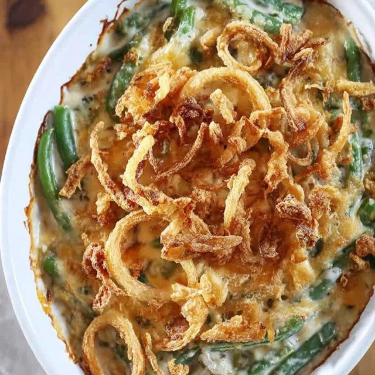 Homemade Green Bean Casserole