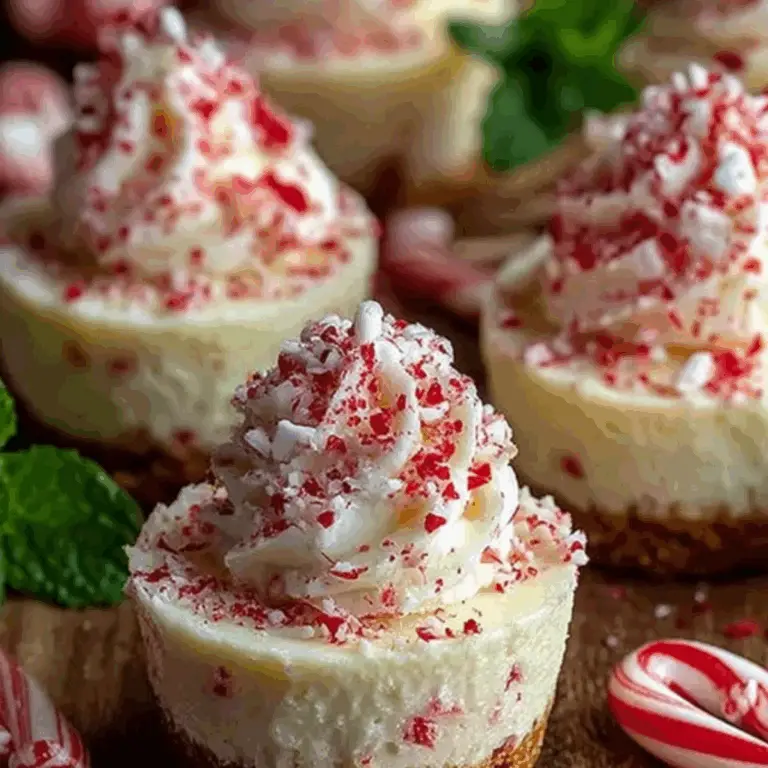 No-Bake Peppermint Cheesecake Bites