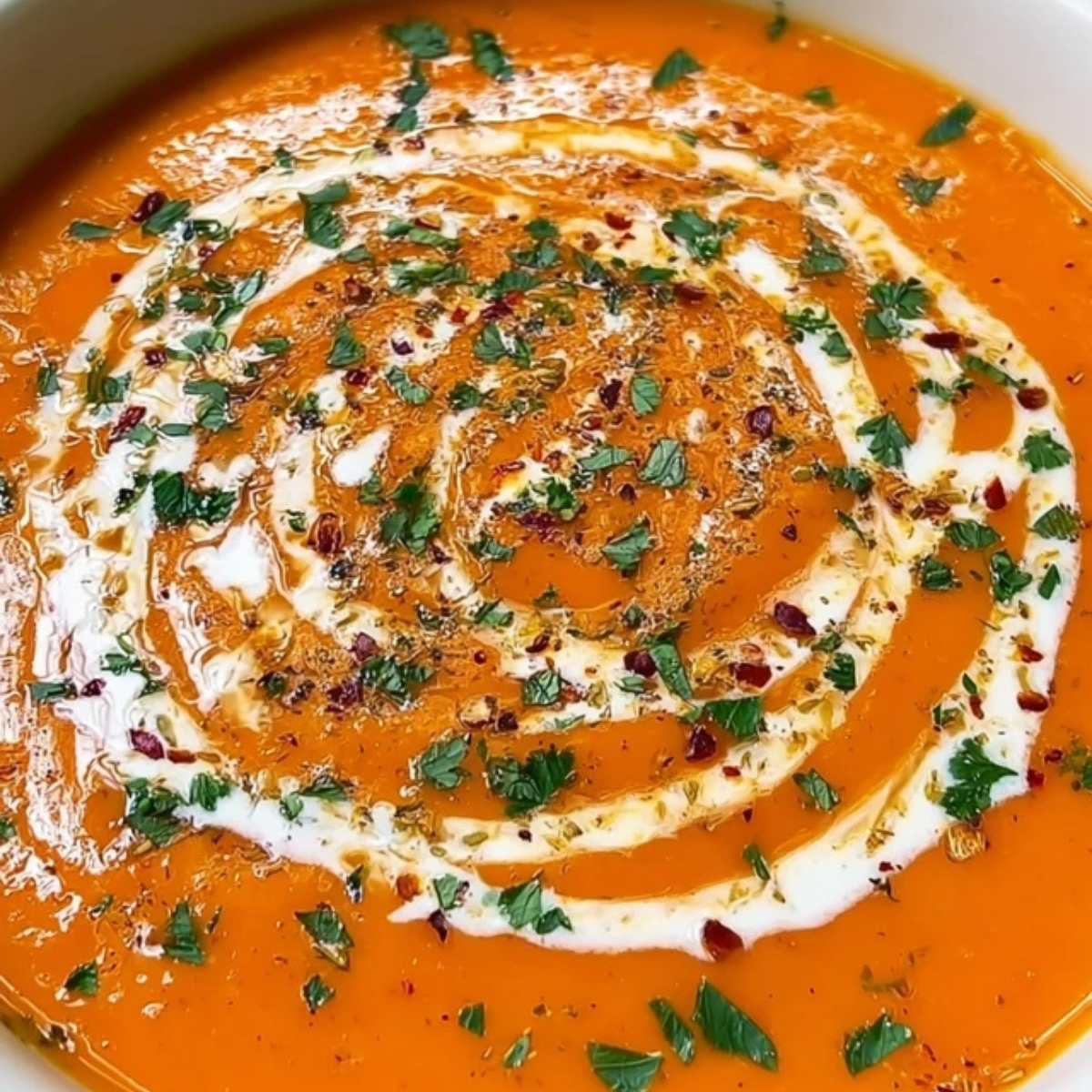 Roasted Sweet Potato Soup