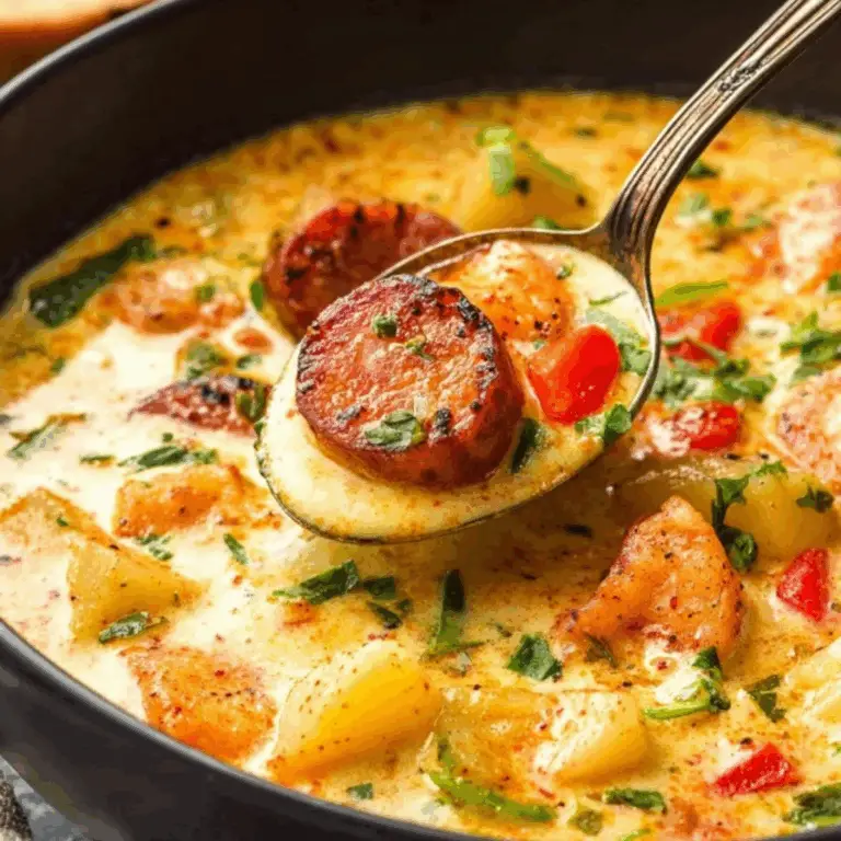 Slow Cooker Cajun Potato Soup