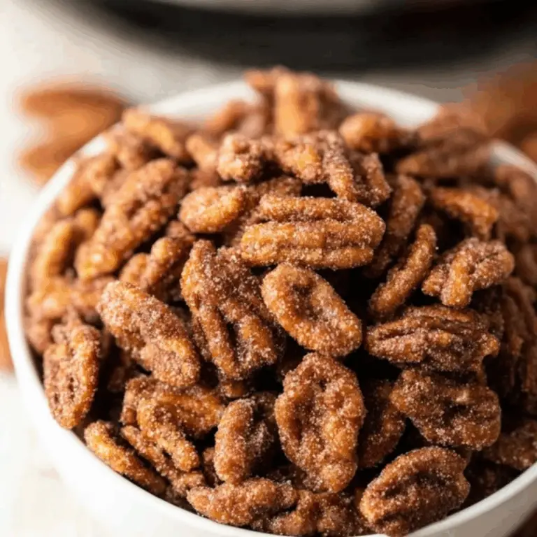 Slow Cooker Candied Pecans