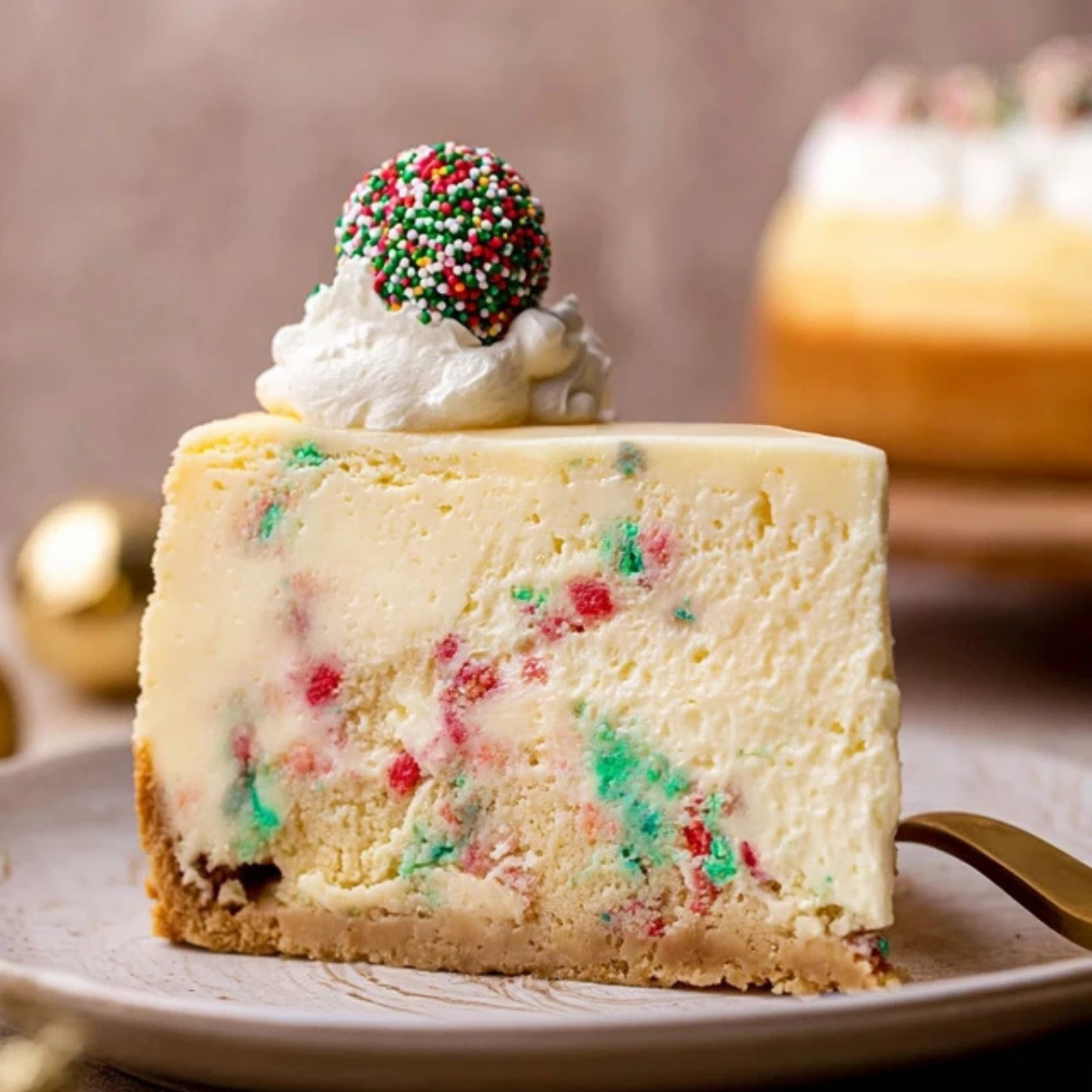 Sugar Cookie Cheesecake