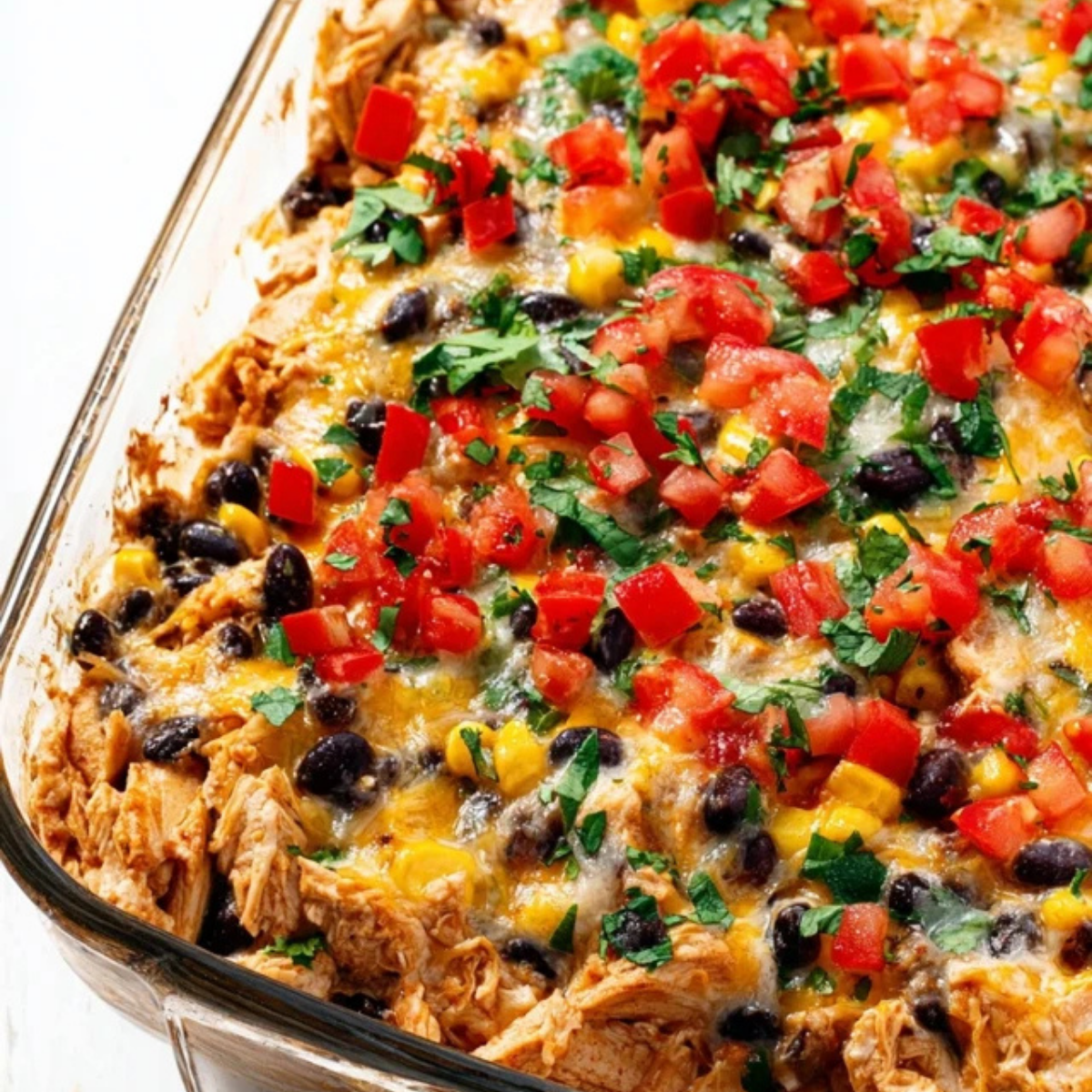 Chicken Burrito Casserole