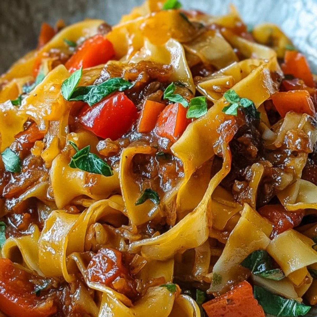 Italian Drunken Noodles