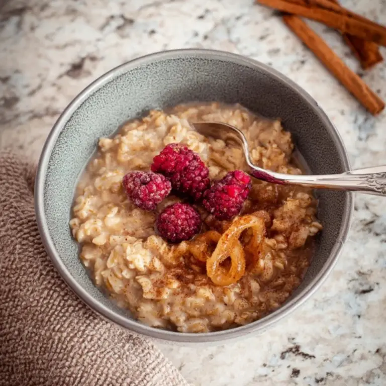 Brown Sugar Cinnamon Oatmeal