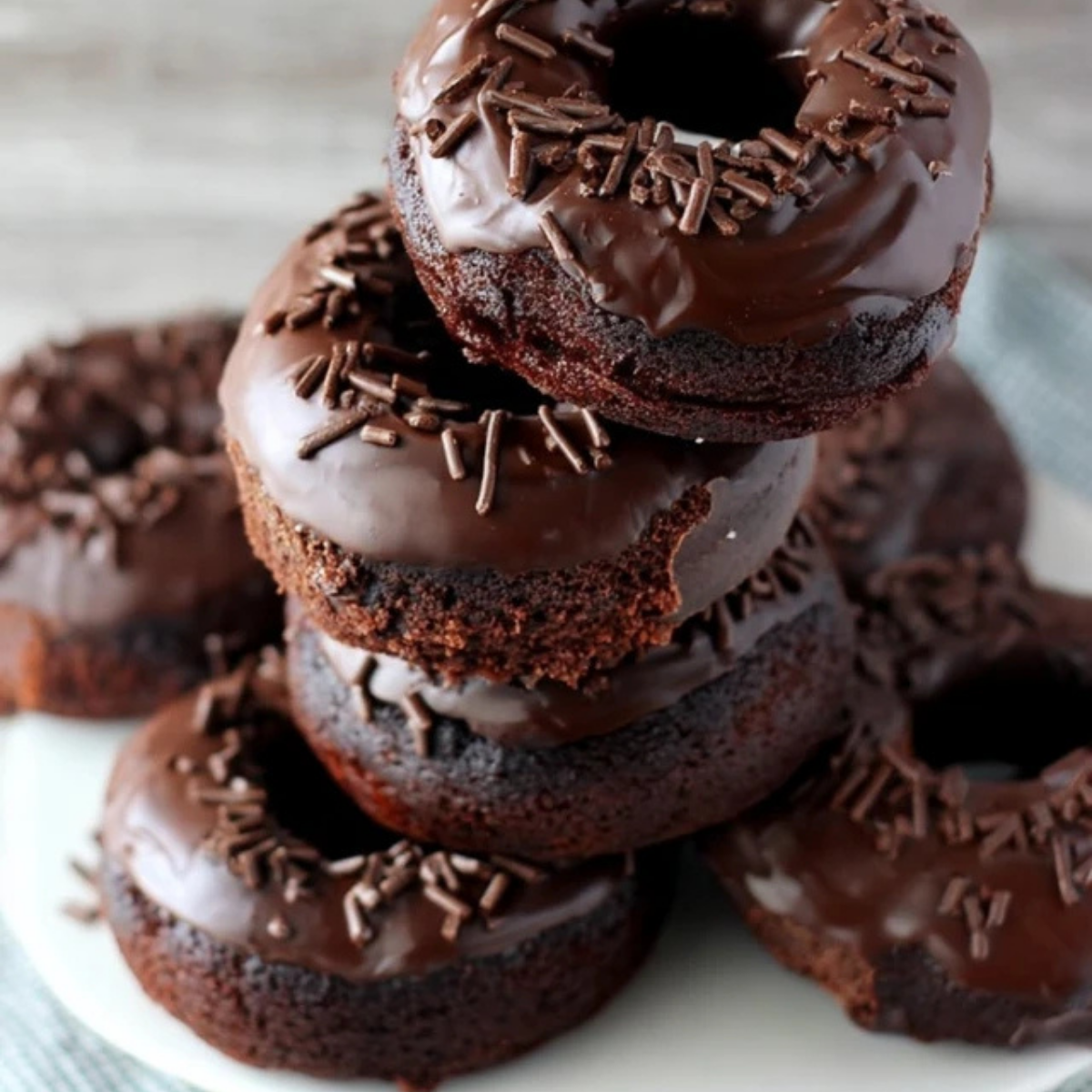 Chocolate Cake Donut