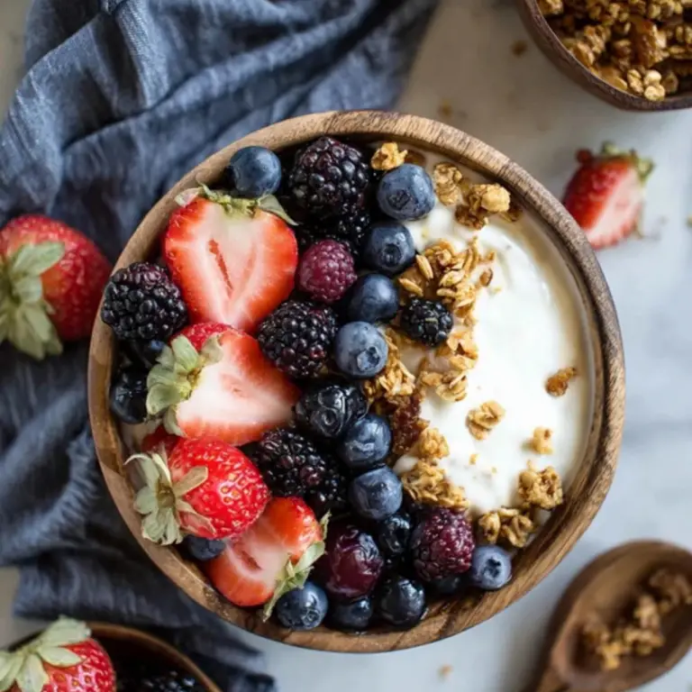 Healthy Greek Yogurt Breakfast Bowl