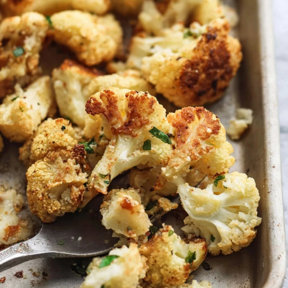 Parmesan Roasted Cauliflower
