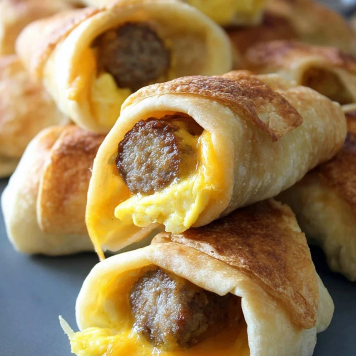 Sausage and Egg Roll Ups