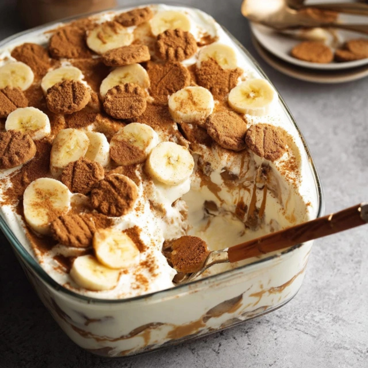 Biscoff Banana Pudding
