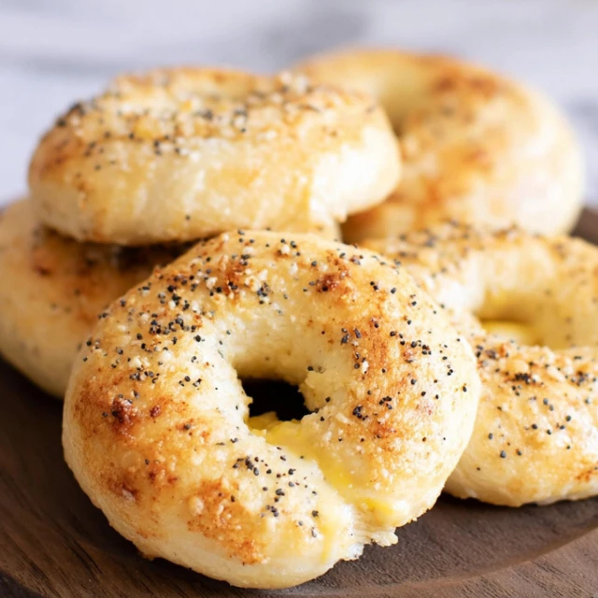 Cottage Cheese Bagels