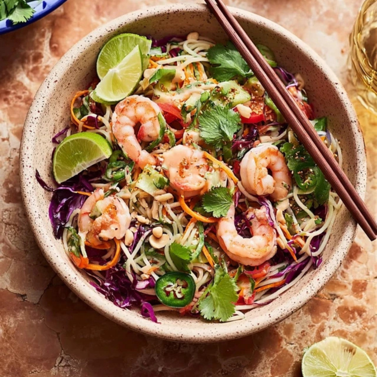Healthy Spring Roll Salad