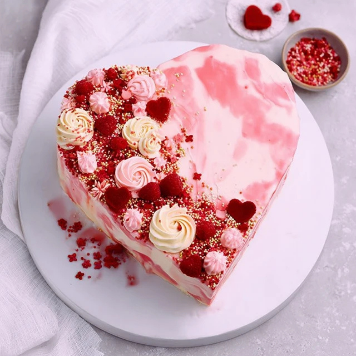 Heart Shaped Cake