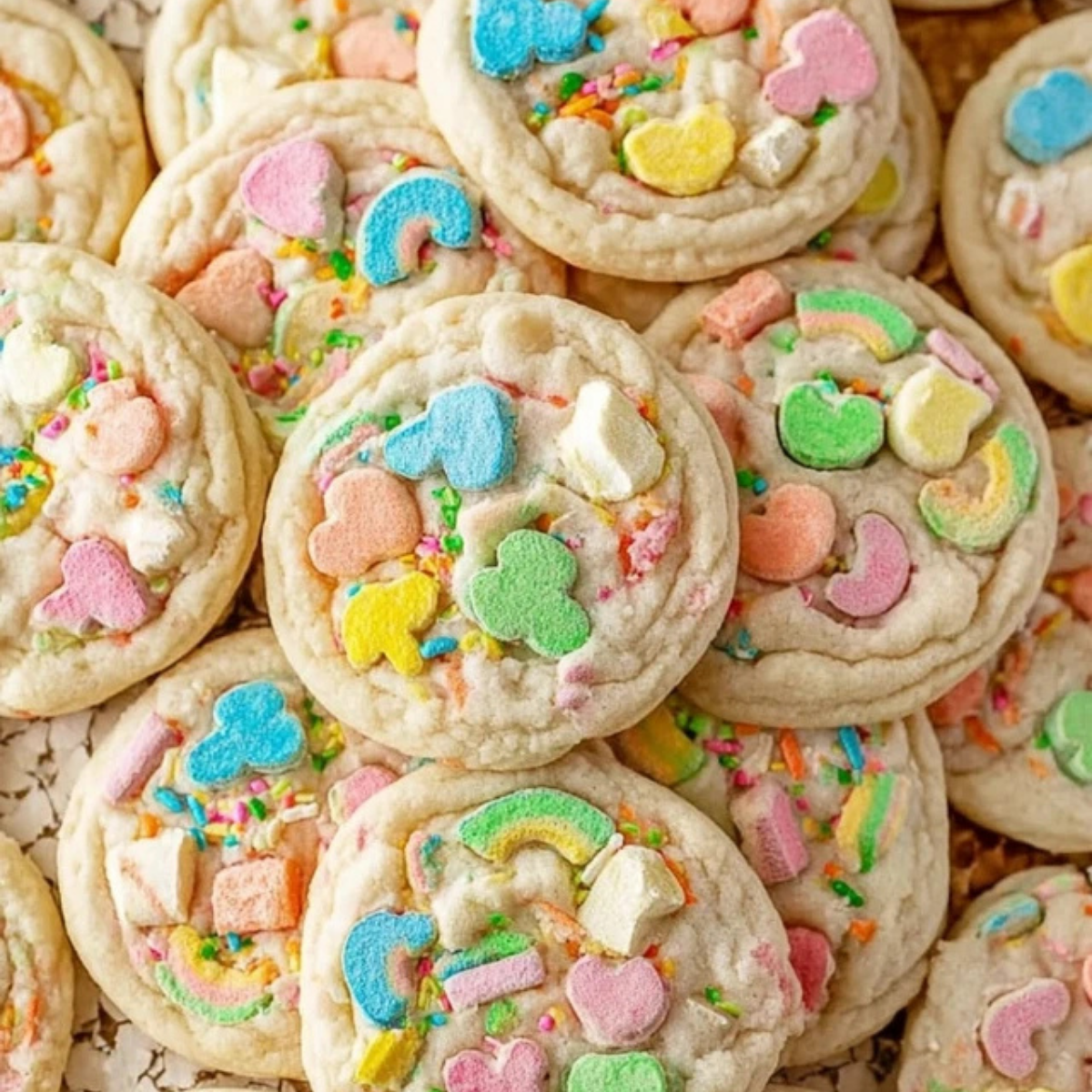 Lucky Charms Sugar Cookies