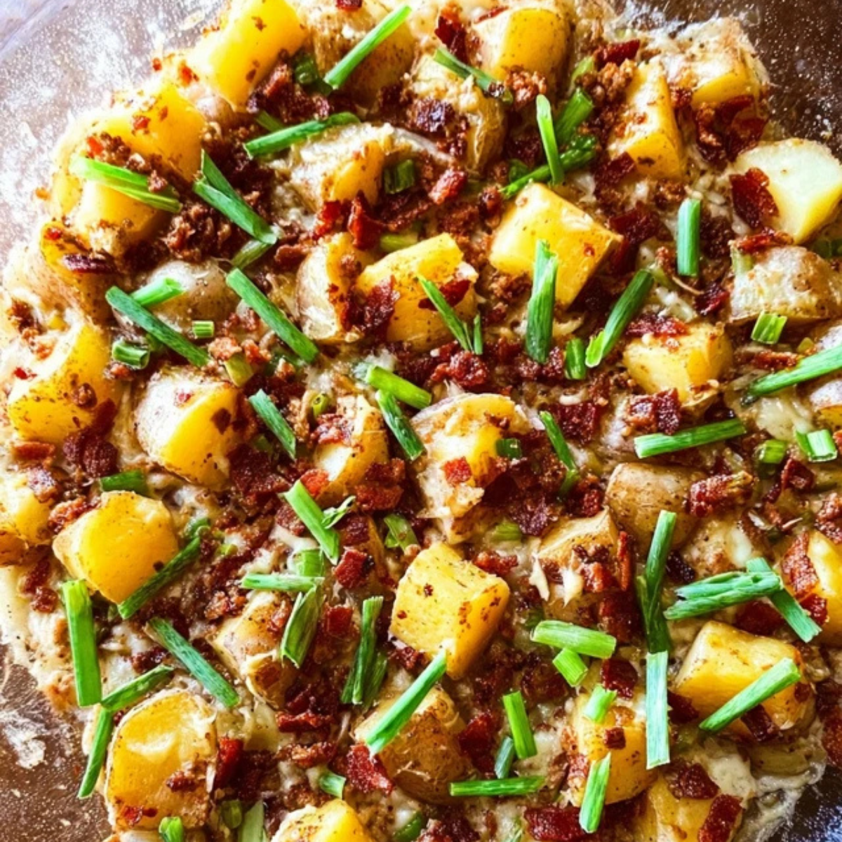 Mississippi Mud Potatoes