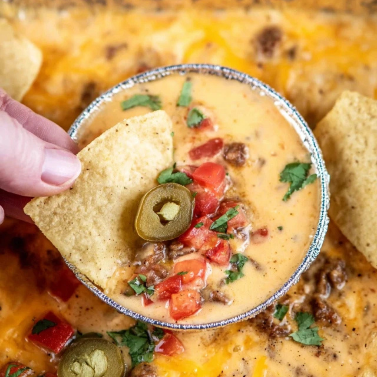 Smoked Queso Dip