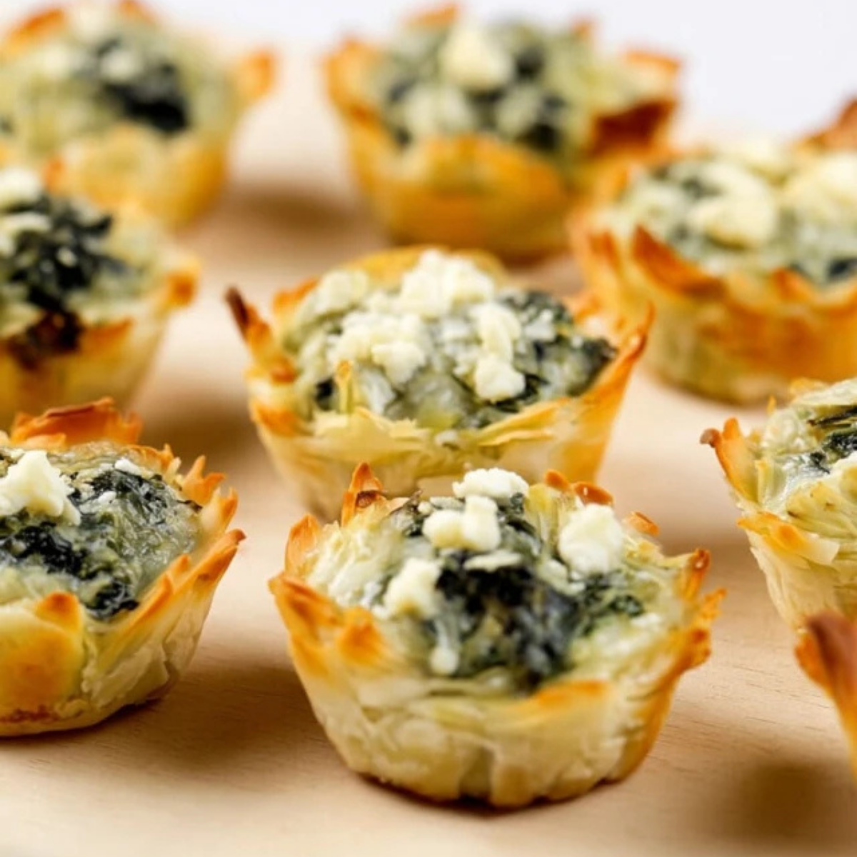 Spinach Artichoke Bites
