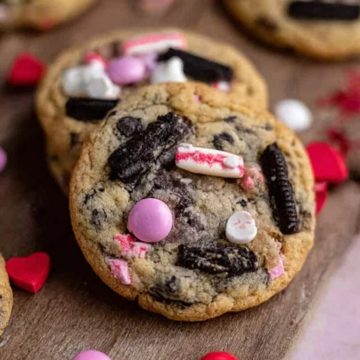 Oreo M Easy Valentine’s Day Oreo m&m’s Cookies - What To Cook